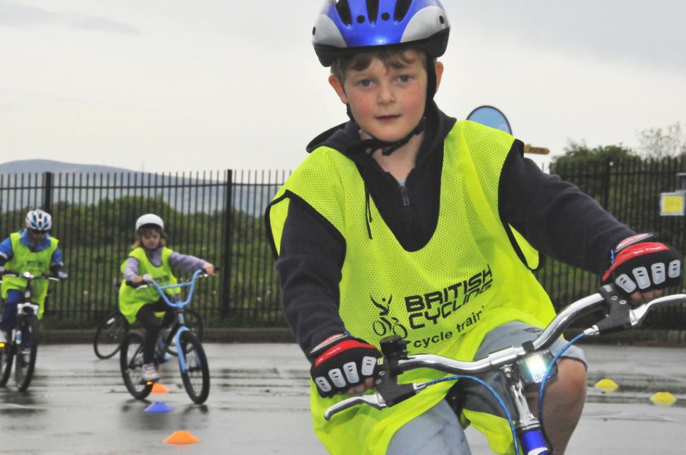 Bikeability training (copyright Britishcycling.org.uk)